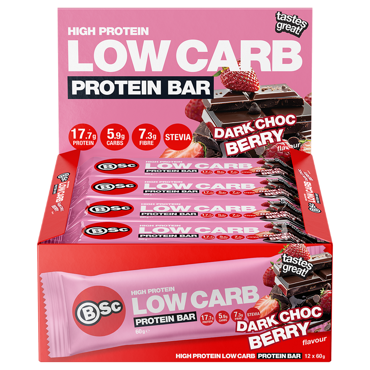 60g Dark Choc Berry