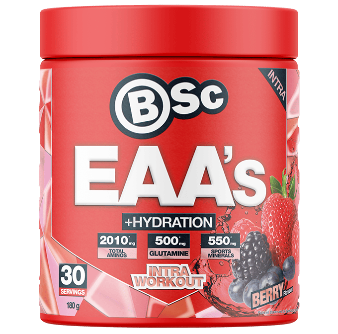 BSC EAA's+Hydration 180g Berry