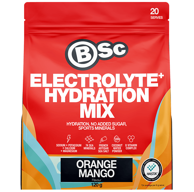 BSc Electrolyte+ Hydration Mix 120 Orange Mango