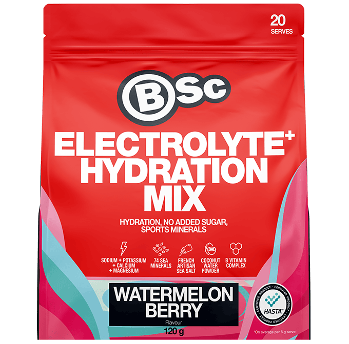 BSc Electrolyte+ Hydration Mix 120 Watermelon Berry