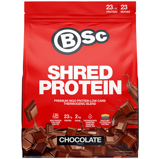 BSC Shred Protein 800g Chocolate