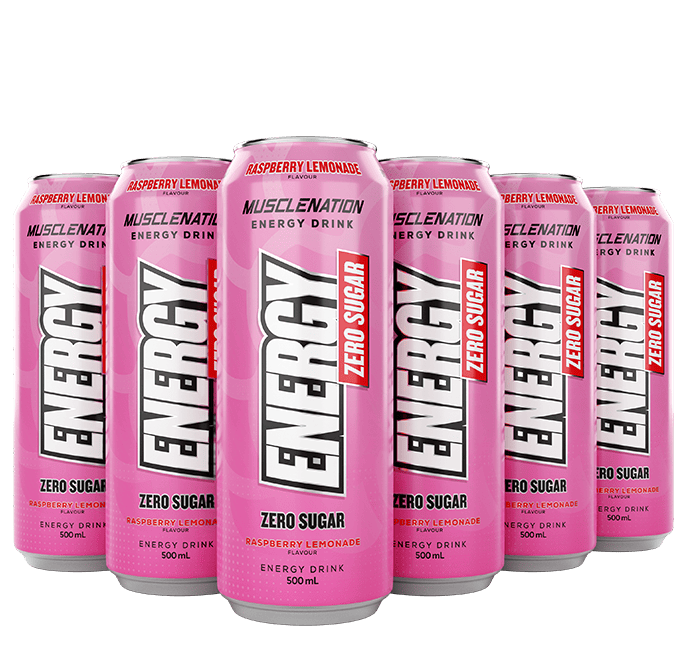 Muscle Nation Energy 12 Raspberry Lemonade