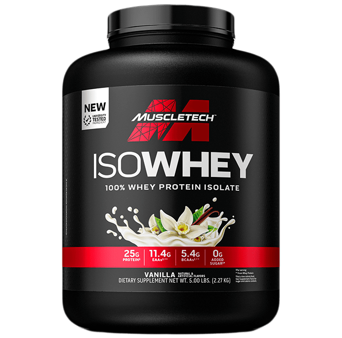 Muscletech Iso Whey 2.27kg Vanilla