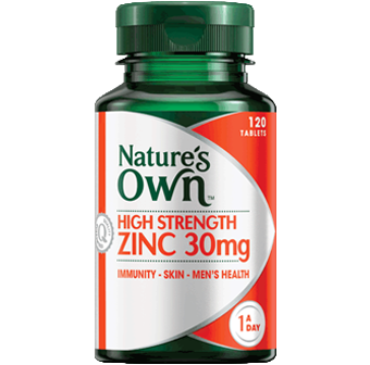 Natures Own High Strength Zinc
