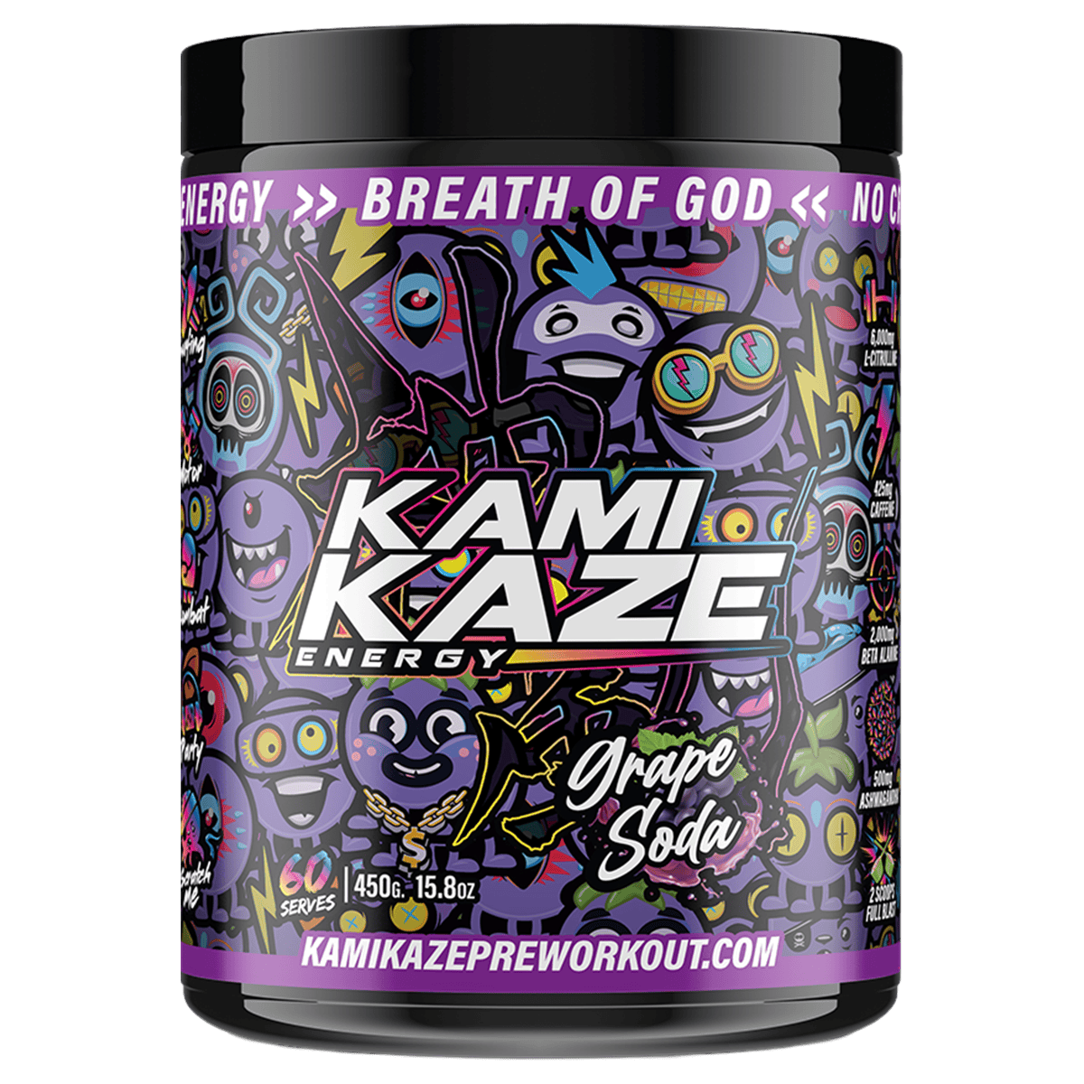 60 Serves Grape Soda