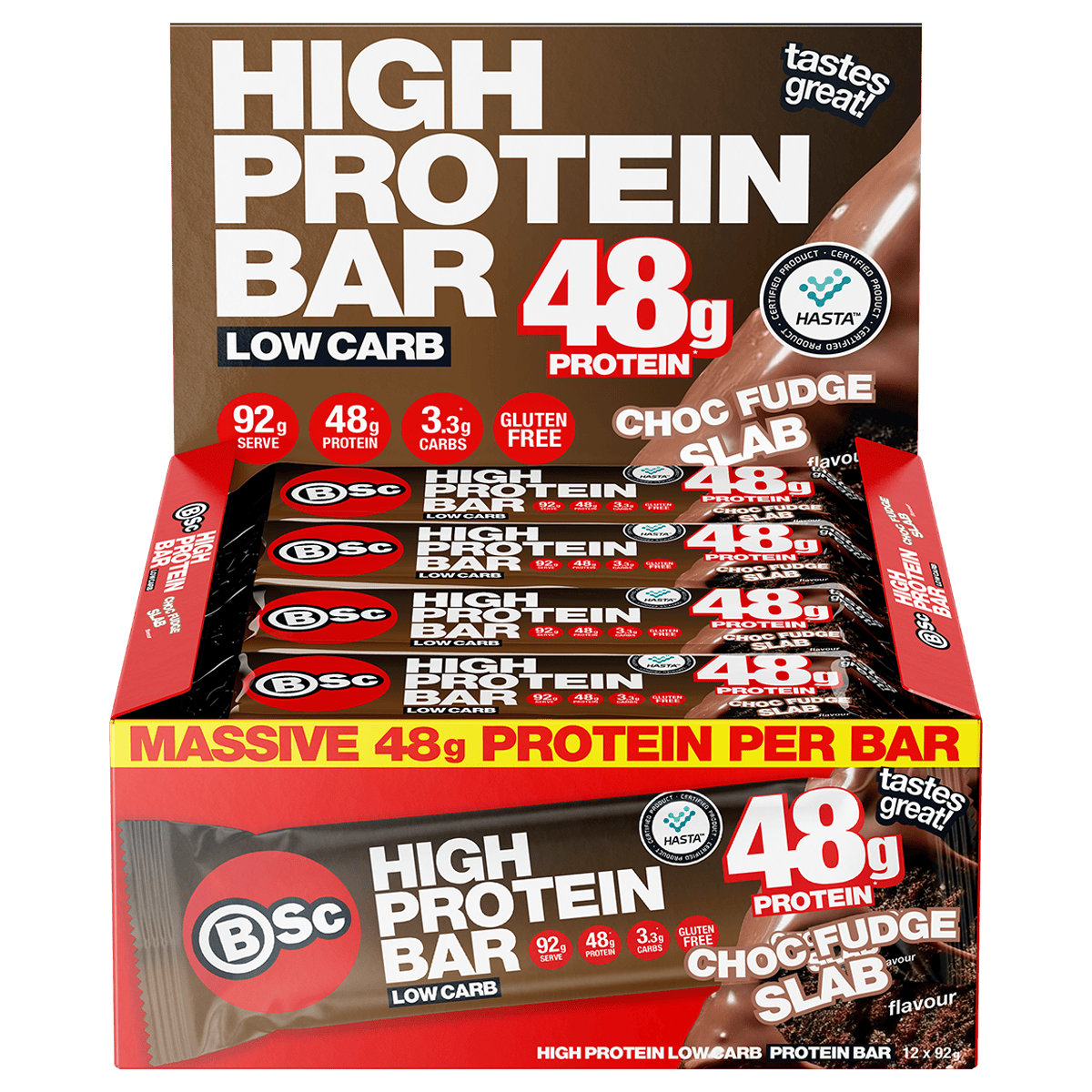 92g Choc Fudge Slab