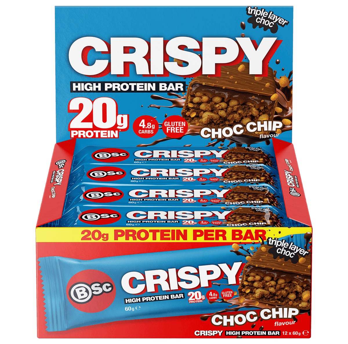 BSc Crispy High Protein Bar