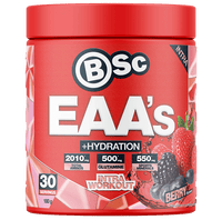 BSC EAA's+Hydration 180g Berry