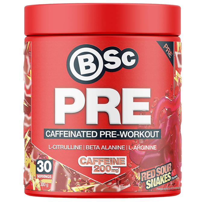 BSC PRE 300g Red Sour Snakes