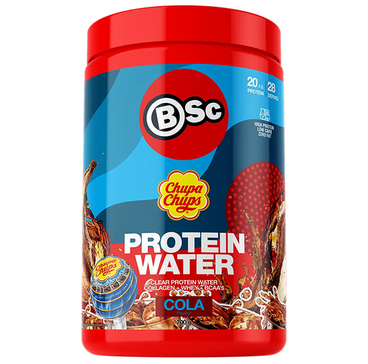 BSc x Chupa Chup Protein Water