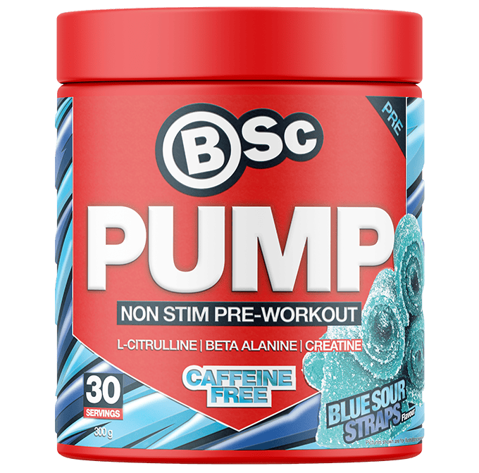 BSC PUMP 300g Blue Sour Straps