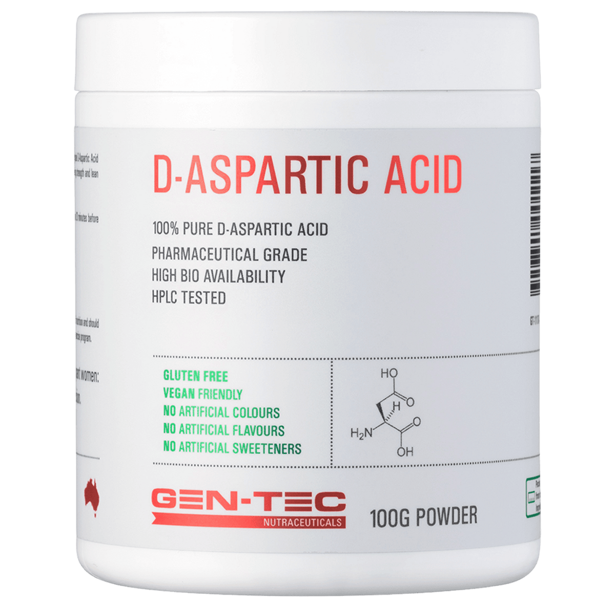 Gen-Tec D-Aspartic Acid