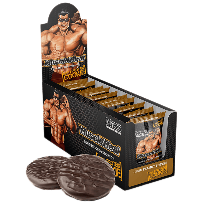 Maxs MuscleMeal Cookies Choc Peanut Butter