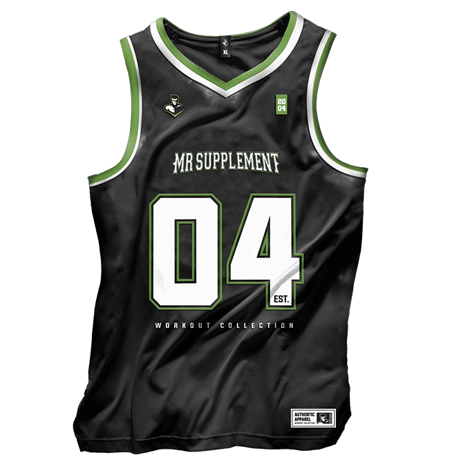 Mr Supplement Retro Basketball Singlet