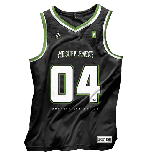 Mr Supplement Retro Basketball Singlet