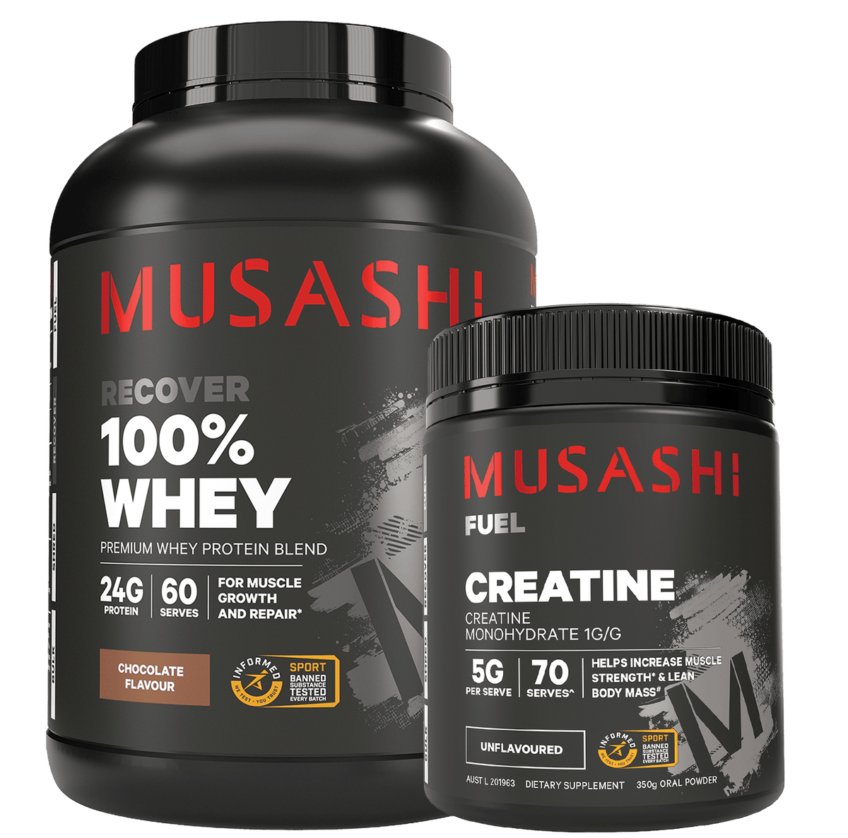 Musashi Bulk Protein + Creatine Bundle