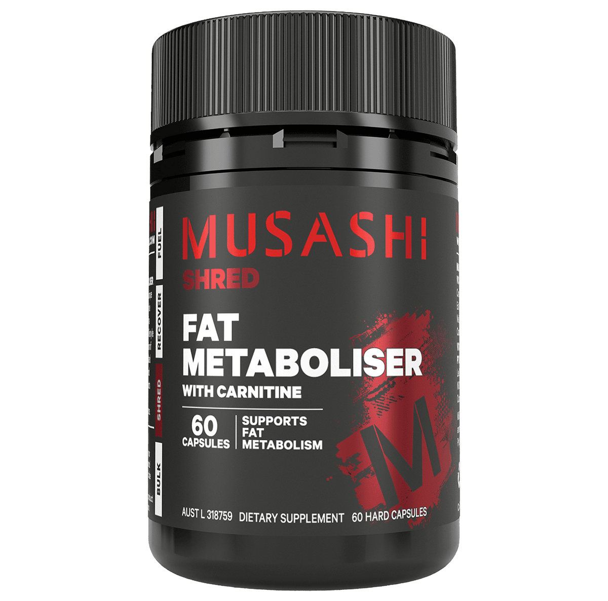 Musashi Fat Metaboliser Plus Carnitine
