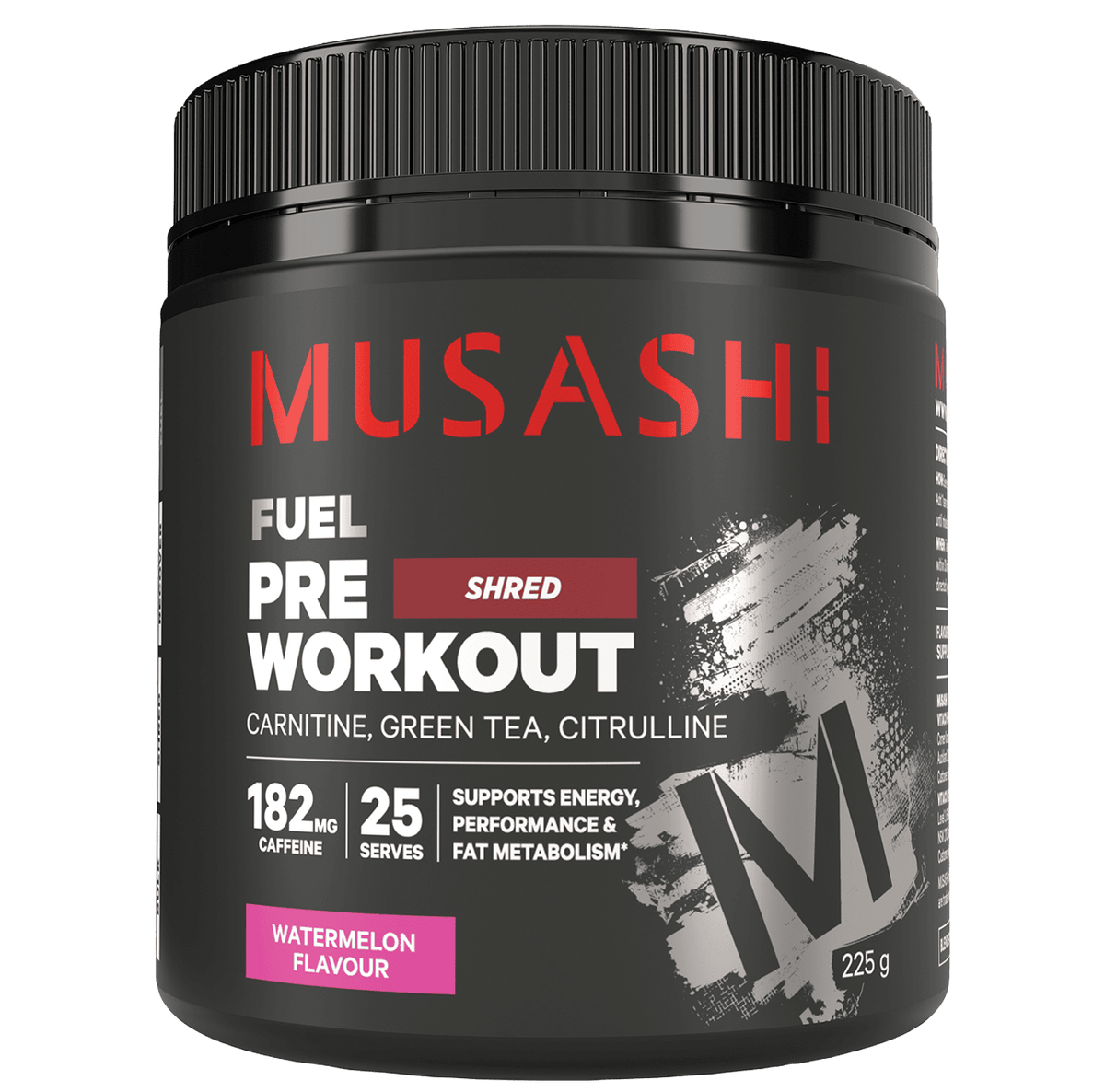 Musashi Pre Workout Shred