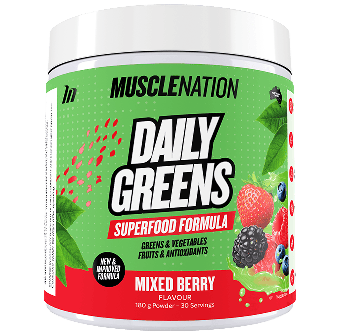 Muscle Nation Daily Greens Mixed Berry