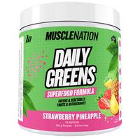 Muscle Nation Daily Greens Strawberry Pineapple