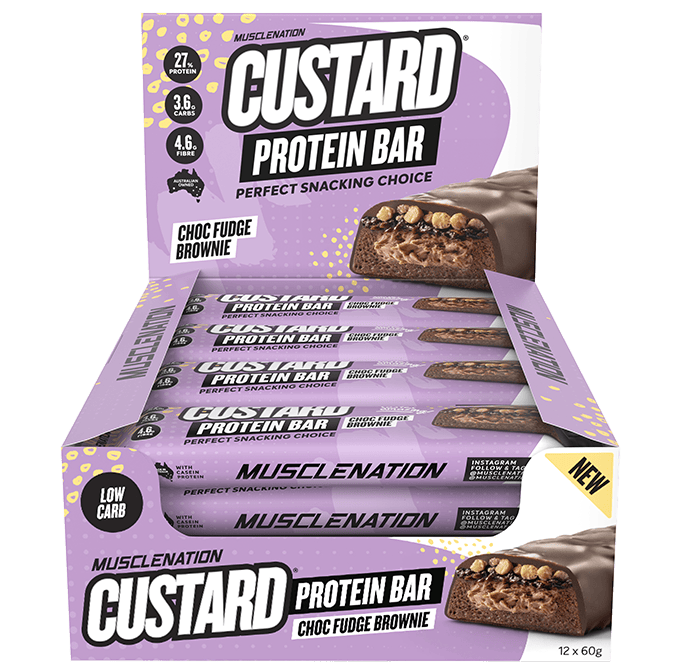 Muscle Nation Custard Protein Bar
