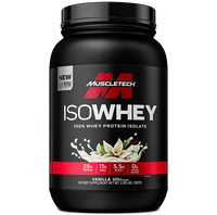 Muscletech Iso Whey 907g Vanilla