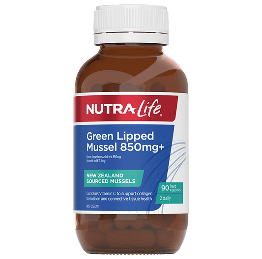 Nutra-Life Green Lipped Mussel 850mg+