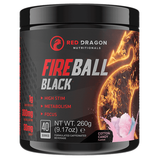 Red Dragon Fireball Black