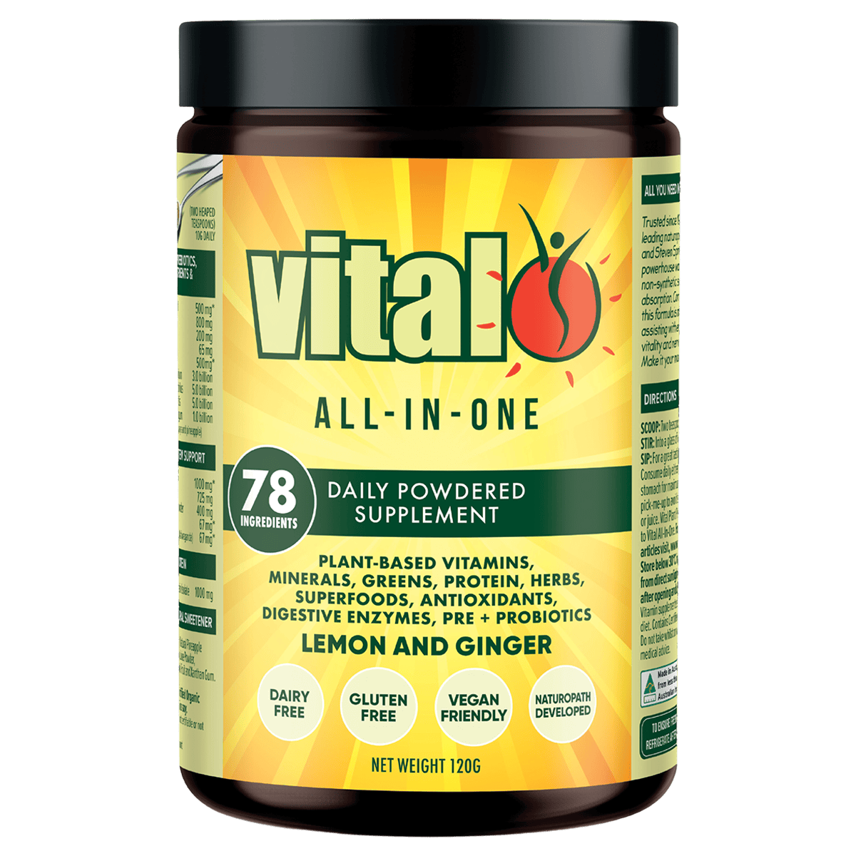 120g Lemon and Ginger